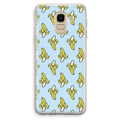 Bananas: Samsung Galaxy J6 (2018) Transparant Hoesje