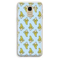 Bananas: Samsung Galaxy J6 (2018) Transparant Hoesje