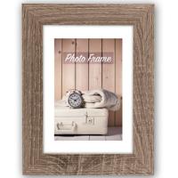 Zep Fotolijst hout - naturel bruin - geschikt voor foto van 13 x 18 cm - staand of hangend