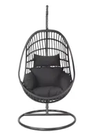 Lesli Living Hangstoel Sturdy Zwart