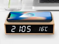 Wekker met Draadloze Oplader