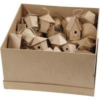 Creativ Company Vogelhuisjes papier-maché, 60st.