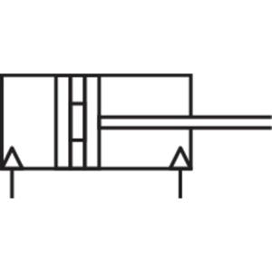 IMI NORGREN RM/8020/M/160 Ronde cilinder Slaglengte: 160 mm 1 stuk(s)