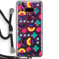 8-bit N°2: HTC U12+ Transparant Hoesje met koord