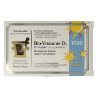 Bio vitamine D3 25mcg 1000IE 120 Capsules
