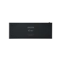 DICOTA D31952 laptop dock & poortreplicator Bedraad USB Type-C Zwart - thumbnail