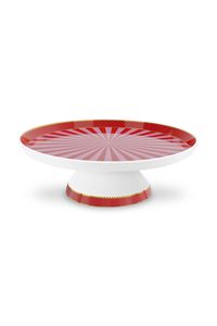 Pip Studio Love Birds Taartplateau Klein Rood/Roze