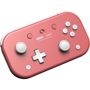 8Bitdo Lite 2 Roze Bluetooth/USB Gamepad Analoog/digitaal Android, Nintendo Switch, Nintendo Switch Lite