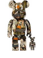 MEDICOM TOY x Utagawa Kuniyoshi lot de figurines BE@RBRICK The Haunted Old Palace 400% et 100% - Noir