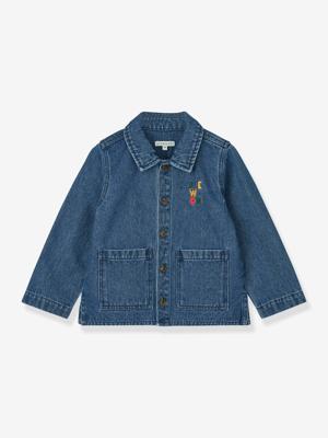 Kinsley jeansjas marineblauw