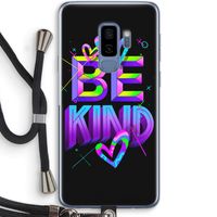 Be Kind: Samsung Galaxy S9 Plus Transparant Hoesje met koord