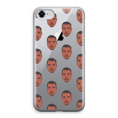 Kanye Call Me?: iPhone 8 Transparant Hoesje