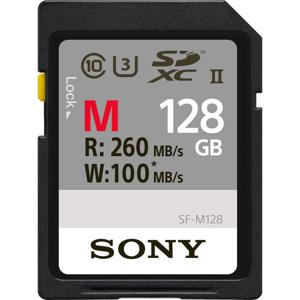 Sony SDXC 128GB Extra Pro M Class 10 UHS-II R260 W100 (SFG1M)