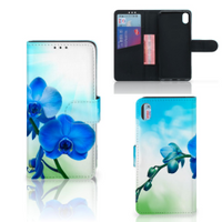 Xiaomi Redmi 7A Hoesje Orchidee Blauw - Cadeau voor je Moeder