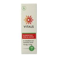 Elementair zink & koper 60 Milliliter