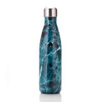 Thermische beker vacuüm kolf warmte waterfles draagbare RVS sport ketel (koraal blauw)