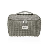 Reistasje Versa Corduroy Blauw Polyester Textiel 12 x 12 x 20 cm