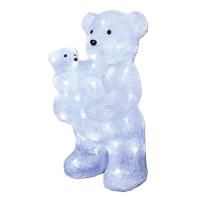 Feeric Christmas Kerstverlichting figuur - ijsbeer - H44 cm - 56 led
