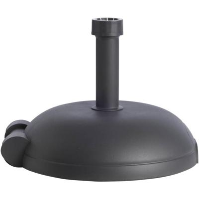 Leen Bakker - Parasolvoet - Antraciet - 40 Kg - Beton - Grijs - 51x55x13 Cm