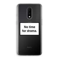 No drama: OnePlus 7 Transparant Hoesje