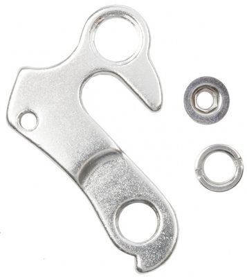TOM derailleurhanger aluminium 59 mm zilver TOM derailleurhanger aluminium 59 mm zilver