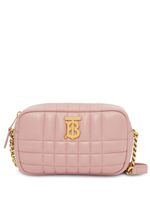 Burberry mini sac à bandoulière matelassé Lola - Rose - thumbnail