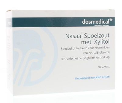 NasoFree nasaal spoelzout 6.5 g xylitol