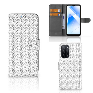 OPPO A16/A16s/A54s Telefoon Hoesje Stripes Dots