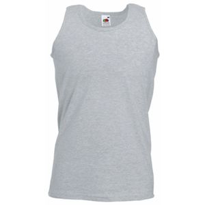 Fruit of the Loom tanktop/singlet/hemd - grijs - katoen 2XL (EU 56)  -