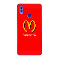 I'm lovin' you: Honor Note 10 Transparant Hoesje
