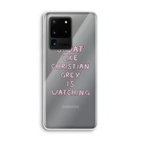 Christian Grey: Samsung Galaxy S20 Ultra Transparant Hoesje
