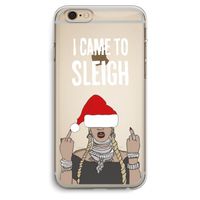 Came To Sleigh: iPhone 6 Plus / 6S Plus Transparant Hoesje