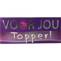 Voor Jou! Wensreep topper
