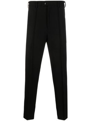 Prada pantalon slim en gabardine - Noir