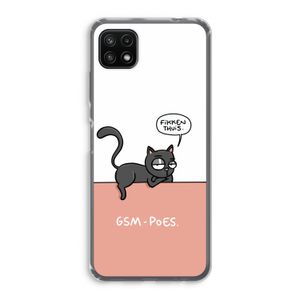 GSM poes: Samsung Galaxy A22 5G Transparant Hoesje