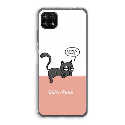 GSM poes: Samsung Galaxy A22 5G Transparant Hoesje