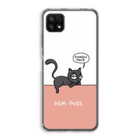 GSM poes: Samsung Galaxy A22 5G Transparant Hoesje