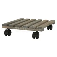 Esschert Design Plantentrolley Grijs 29x29cm