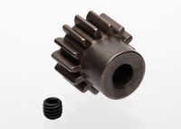 Gear, 14-T pinion (1.0 metric pitch) (fits 5mm shaft)/ set screw (TRX-6488X)