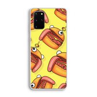 Hamburger: Samsung Galaxy S20 Plus Transparant Hoesje