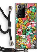 Vexx City: Samsung Galaxy Note 20 Ultra / Note 20 Ultra 5G Transparant Hoesje met koord