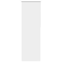 Rolgordijn verduisterend 80x210cm stofbreedte 75,7 cm wit