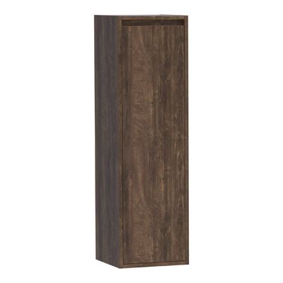 Hoge Kast NEXXT Exclusive Line Rechtsdraaiend 120x35x35 cm Burned Bark Sanitop
