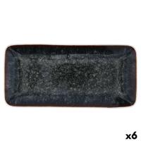 Snackdienblad Bidasoa Elite Bruin 30 x 14,5 x 2,6 cm (6 Stuks)