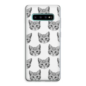 Kitten: Samsung Galaxy S10 Plus Transparant Hoesje