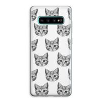 Kitten: Samsung Galaxy S10 Plus Transparant Hoesje