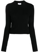 Filippa K sweat en laine à col rond - Noir