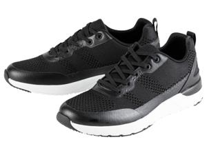 LIVERGY Heren sneakers (Zwart, 42)