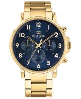 Tommy Hilfiger 1710384 goudkleurig armbandhorloge voor heren, 44 mm