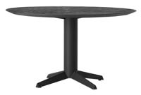 DTP Home Ronde Eettafel Soho Betonlook, 130cm - Zwart - thumbnail